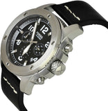Buy Shop Fossil Modern Machine Chronograph Black Dial Black Leather Strap Watch for Men - FS4928 USA Online