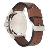 Buy Shop Fossil Modern Machine White Dial Brown Leather Strap Watch for Men - FS4929 USA Online