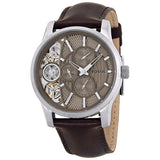 Buy Shop Fossil Twist Chronograph Multifunction Taupe Dial Brown Leather Strap Watch for Men - ME1098 USA Online