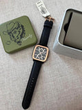 Buy Shop Fossil Multifunction Black Dial Black Leather Strap Watch for Men - BQ2654 USA Online