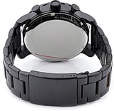 Buy Shop Fossil Nate Chrongraph Ion Plated Black Dial Black Steel Strap Watch for Men - JR1356 USA Online
