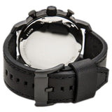 Buy Shop Fossil Nate Chronograph Black Dial Black Leather Strap Watch for Men - JR1354 USA Online