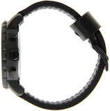Buy Shop Fossil Nate Chronograph Black Dial Black Leather Strap Watch for Men - JR1354 USA Online