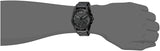 Buy Shop Fossil Nate Chronograph Black Dial Black Leather Strap Watch for Men - JR1510 USA Online
