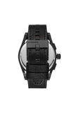 Buy Shop Fossil Nate Chronograph Black Dial Black Leather Strap Watch for Men - JR1510 USA Online