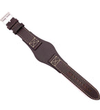 Buy Shop Fossil Nate Chronograph Blue Dial Brown Leather Strap Watch for Men - JR1505 USA Online