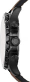 Buy Shop Fossil Nate Chronograph Brown Dial Brown Leather Strap Watch for Men - JR1487 USA Online