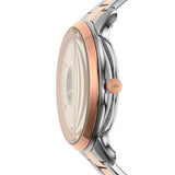 Buy Shop Fossil Neutra Automatic Skeleton White Dial Two Tone Steel Strap Watch for Men - ME3196 USA Online