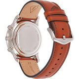 Buy Shop Fossil Neutra Chronograph Blue Dial Brown Leather Strap Watch for Men - FS5453 USA Online