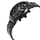 Buy Shop Fossil Neutra Chronograph Black Dial Black Steel Strap Watch for Men - FS5474 USA Online