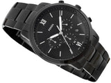 Buy Shop Fossil Neutra Chronograph Black Dial Black Steel Strap Watch for Men - FS5474 USA Online