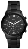 Buy Shop Fossil Neutra Chronograph Black Dial Black Steel Strap Watch for Men - FS5474 USA Online
