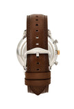 Buy Shop Fossil Neutra Chronograph Black Dial Brown Leather Strap Watch for Men - FS5408 USA Online