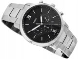 Buy Shop Fossil Neutra Chronograph Black Dial Silver Steel Strap Watch for Men - FS5384 USA Online