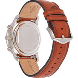 Buy Shop Fossil Neutra Chronograph Blue Dial Brown Leather Strap Watch for Men - FS5453 USA Online