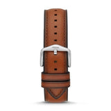 Buy Shop Fossil Neutra Chronograph Green Dial Brown Leather Strap Watch for Men - FS5735 USA Online
