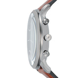 Buy Shop Fossil Neutra Chronograph Green Dial Brown Leather Strap Watch for Men - FS5735 USA Online