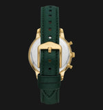 Buy Shop Fossil Neutra Chronograph Green Dial Green Leather Strap Watch for Women - ES5239 USA Online