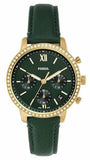 Buy Shop Fossil Neutra Chronograph Green Dial Green Leather Strap Watch for Women - ES5239 USA Online