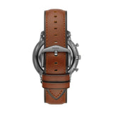 Buy Shop Fossil Neutra Chronograph Grey Dial Brown Leather Strap Watch for Men - FS5512 USA Online