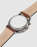 Buy Shop Fossil Neutra Chronograph Grey Dial Brown Leather Strap Watch for Men - FS5512 USA Online