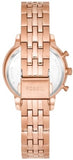 Buy Shop Fossil Neutra Chronograph Mother of Pearl Brown Dial Rose Gold Steel Strap Watch for Women - ES5218 USA Online