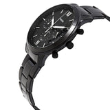 Buy Shop Fossil Neutra Chronograph Black Dial Black Steel Strap Watch for Men - FS5474 USA Online