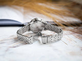 Buy Shop Fossil Neutra Chronograph Silver Dial Silver Steel Strap Watch for Women - ES5217 USA Online