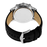 Buy Shop Fossil Neutra Chronograph White Dial Black Leather Strap Watch for Men - FS6023 USA Online