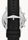 Buy Shop Fossil Neutra Chronograph White Dial Black Leather Strap Watch for Men - FS6023 USA Online