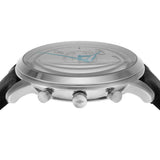 Buy Shop Fossil Neutra Chronograph White Dial Black Leather Strap Watch for Men - FS6023 USA Online