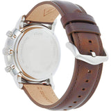 Buy Shop Fossil Neutra Chronograph White Dial Brown Leather Strap Watch for Men - FS5380 USA Online