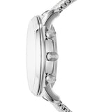 Buy Shop Fossil Neutra Chronograph White Dial Silver Mesh Bracelet Watch for Men - FS5382 USA Online