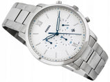 Buy Shop Fossil Neutra Chronograph White Dial Silver Steel Strap Watch for Men - FS5433 USA Online