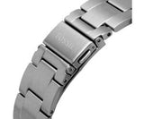 Buy Shop Fossil Neutra Minimalist Moonphase Blue Dial Silver Steel Strap Watch for Men - FS5907 USA Online