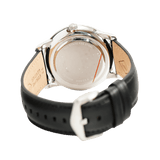 Buy Shop Fossil Neutra Minimalist Moonphase Black Dial Black Leather Strap Watch for Men - FS5904 USA Online