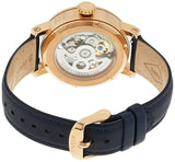 Buy Shop Fossil Original Boyfriend Skeleton White Dial Blue Leather Strap Watch for Women - ME3086 USA Online