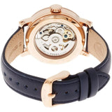Buy Shop Fossil Original Boyfriend Skeleton White Dial Blue Leather Strap Watch for Women - ME3086 USA Online