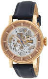 Buy Shop Fossil Original Boyfriend Skeleton White Dial Blue Leather Strap Watch for Women - ME3086 USA Online