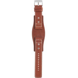 Buy Shop Fossil Original Boyfriend Sport Chronograph Beige Dial Brown Leather Strap Watch for Women - ES4046 USA Online