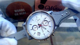 Buy Shop Fossil Original Boyfriend White Dial Light Blue Leather Strap Watch for Women - ES4045 USA Online