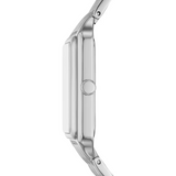 Buy Shop Fossil Raquel Three Hand Date Mother of Pearl Dial Silver Steel Strap Watch for Women - ES5306 USA Online
