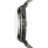 Buy Shop Fossil Everett Chronograph Grey Dial Grey Steel Strap Watch for Men - FS5830 USA Online
