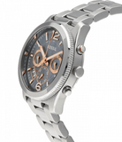 Buy Shop Fossil Perfect Boyfriend Mother of Pearl Blue Dial Silver Steel Strap Watch for Women - ES3880 USA Online