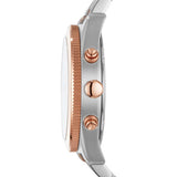 Buy Shop Fossil Perfect Boyfriend Mother of Pearl Dial Two Tone Steel Strap Watch for Women - ES4135 USA Online