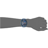 Buy Shop Fossil Perfect Boyfriend Multifunction Blue Dial Blue Steel Strap Watch for Women - ES4093 USA Online