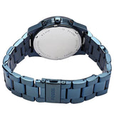 Buy Shop Fossil Perfect Boyfriend Multifunction Blue Dial Blue Steel Strap Watch for Women - ES4093 USA Online