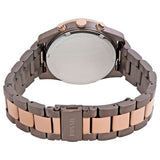 Buy Shop Fossil Perfect Boyfriend Multifunction Brown Dial Two Tone Steel Strap Watch for Women - ES4284 USA Online