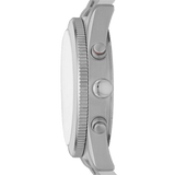 Buy Shop Fossil Perfect Boyfriend Taupe Dial Silver Steel Strap Watch for Women - ES4146 USA Online