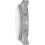 Buy Shop Fossil Perfect Boyfriend Taupe Dial Silver Steel Strap Watch for Women - ES4146 USA Online